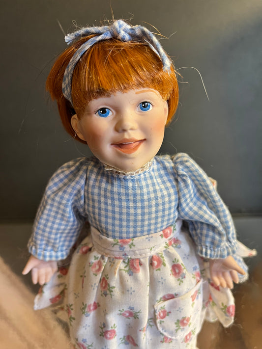 Porcelain Danbury Mint Girl