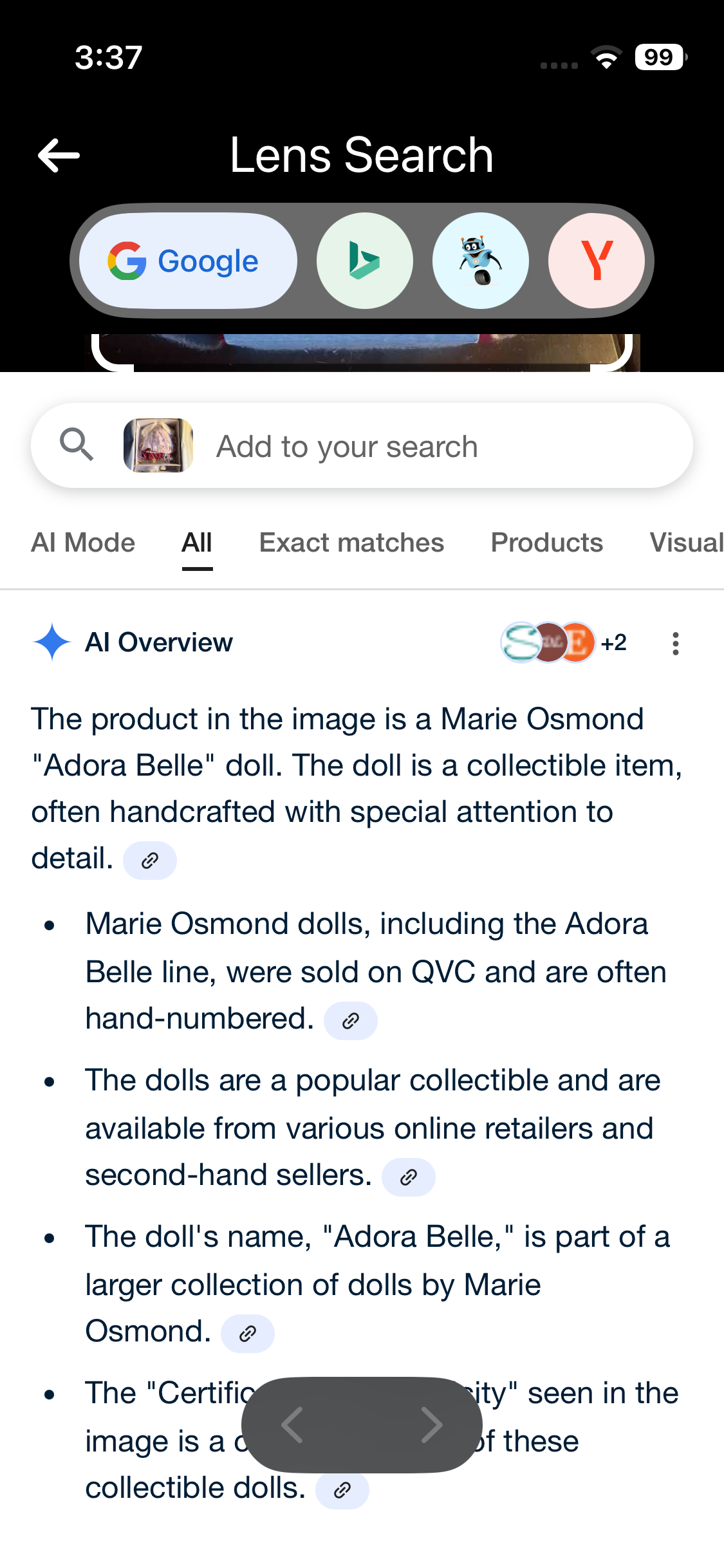 2003 Adora Belle by Marie Osmond