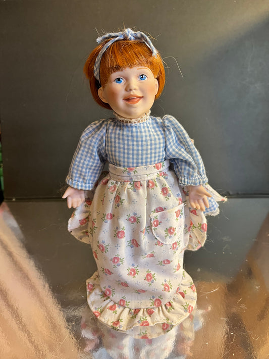 Porcelain Danbury Mint Girl