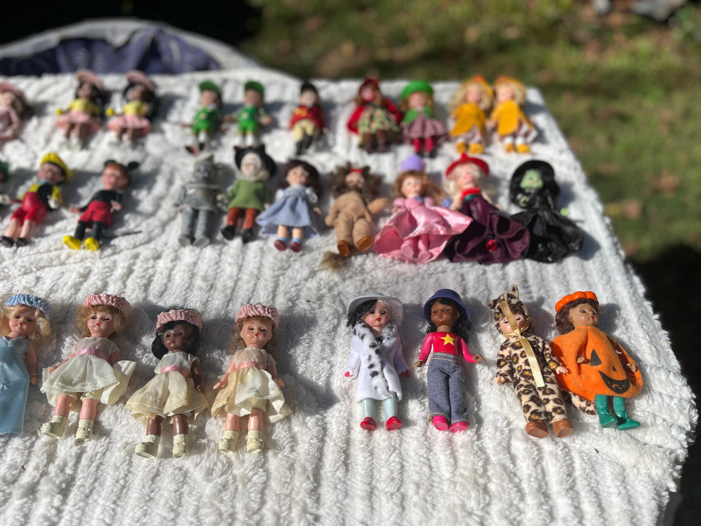 48 Vintage Tiny Madam Alexander Dolls
