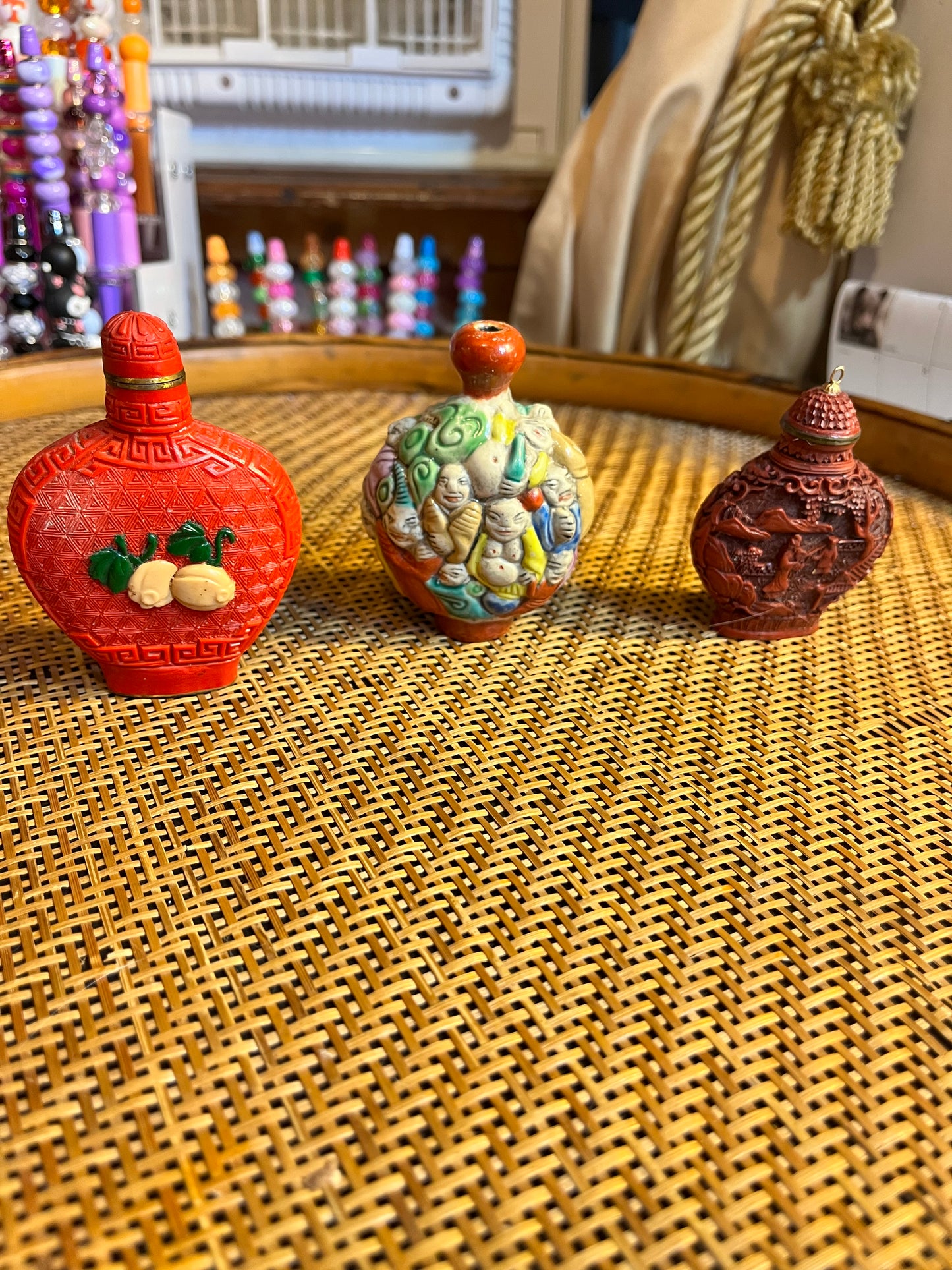 3 Chinese Snuff Bottles