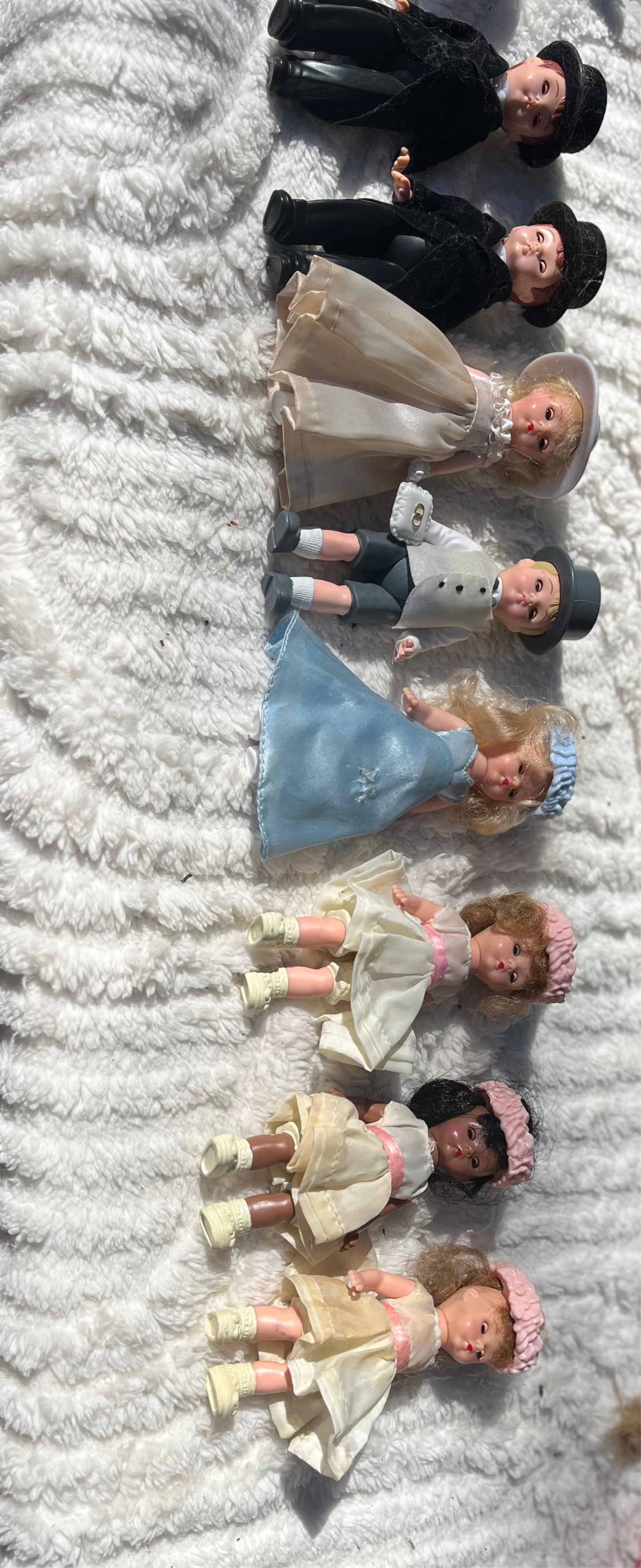 48 Vintage Tiny Madam Alexander Dolls