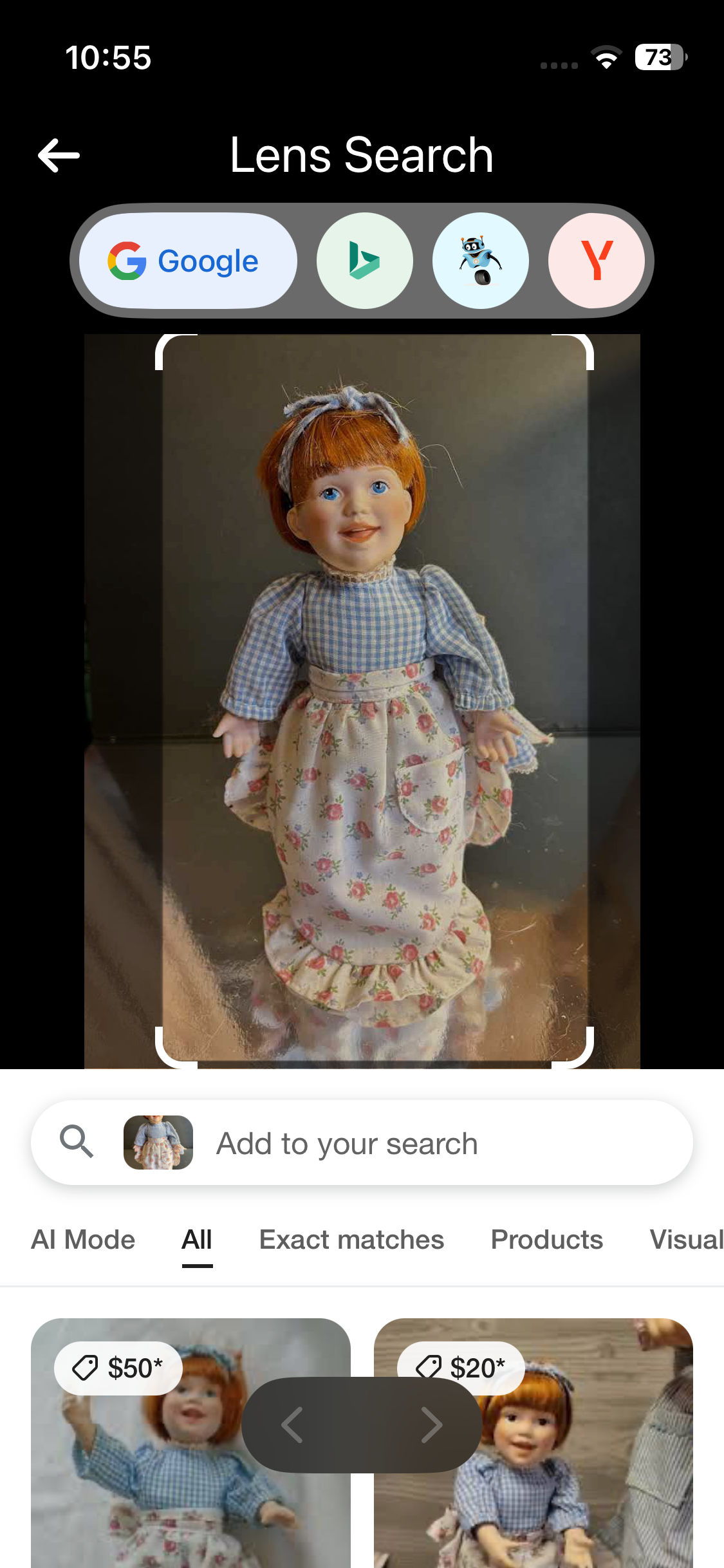 Porcelain Danbury Mint Girl