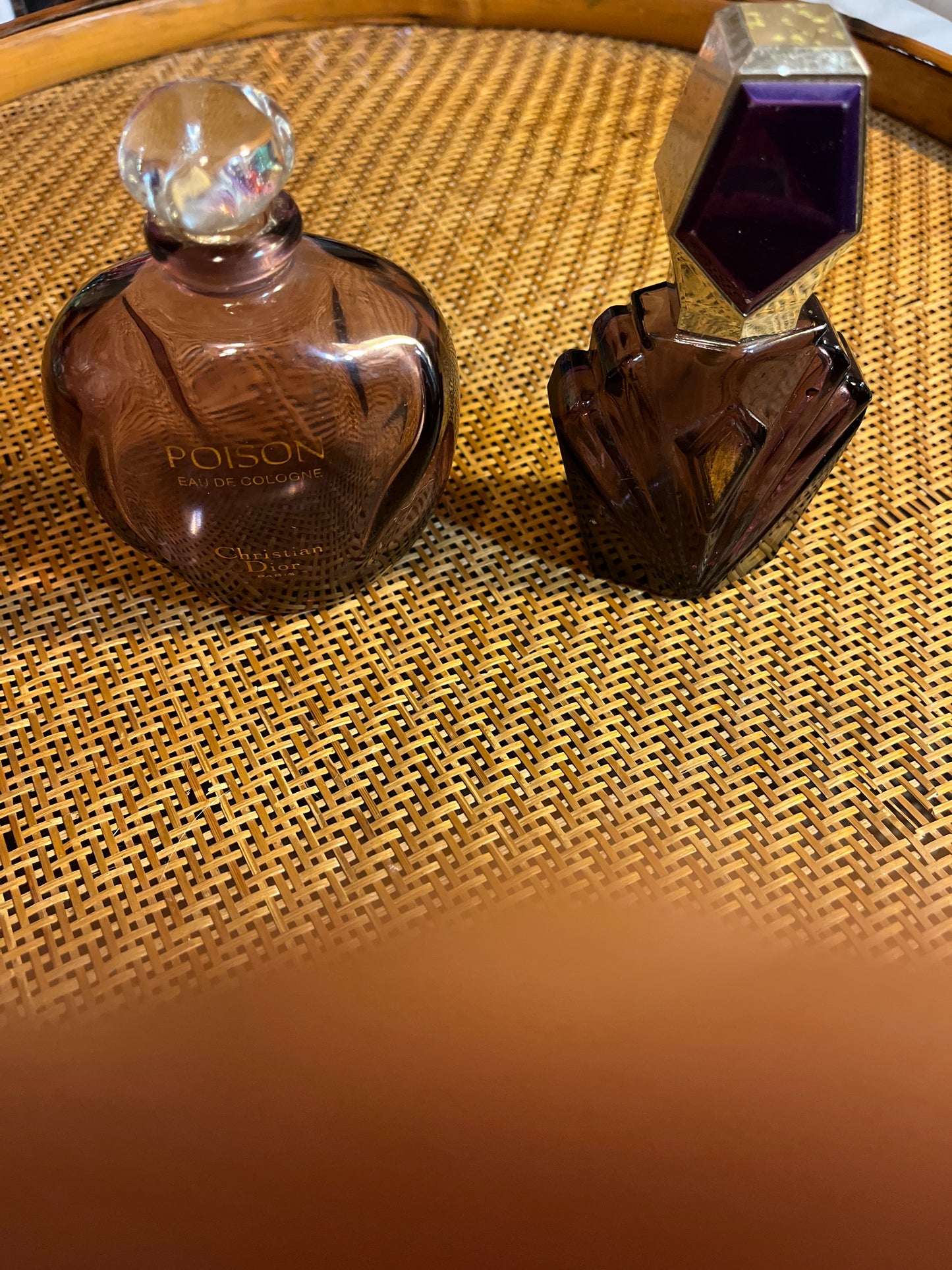 2 Vintage Perfume Bottles