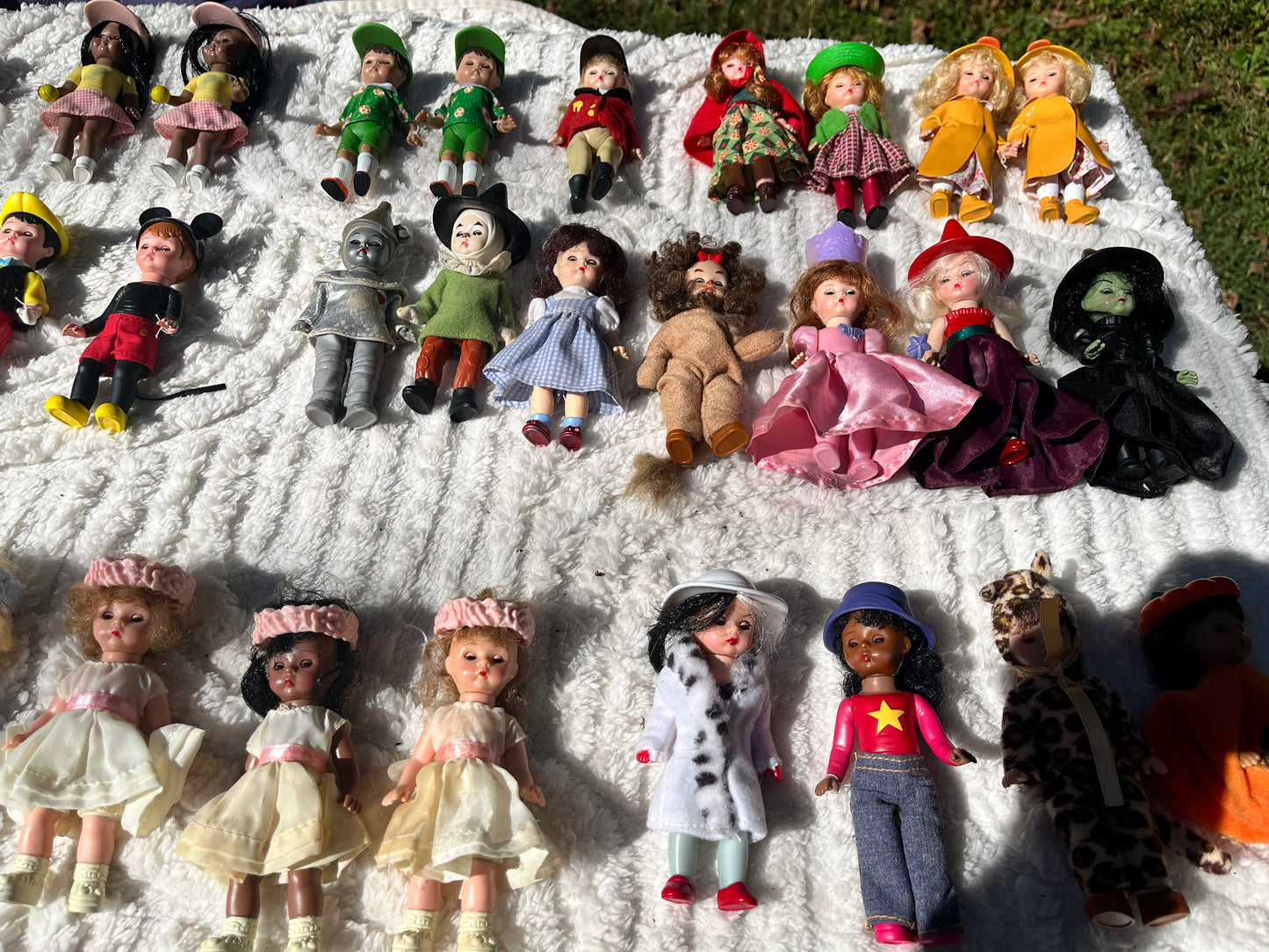 48 Vintage Tiny Madam Alexander Dolls